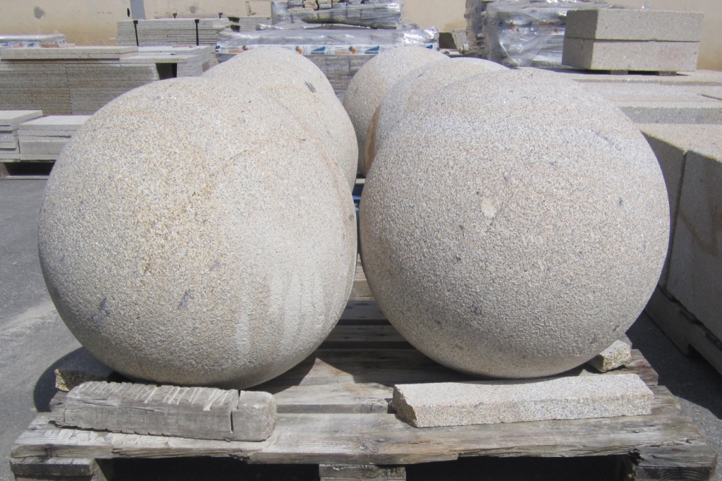 Nettoyage de boule en granit
