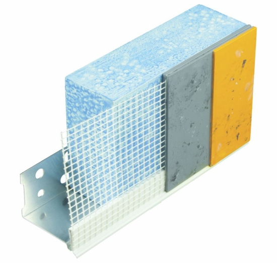 Profil dArrt  Clipser - PVC avec Fibre