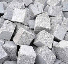 Pavé Éclaté - Granite GRIS